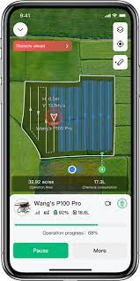 XAG Field mapping software for P100 Pro