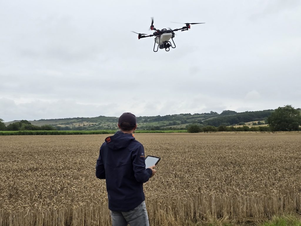 Precision drones seeding cover crops drones seeding cover crops