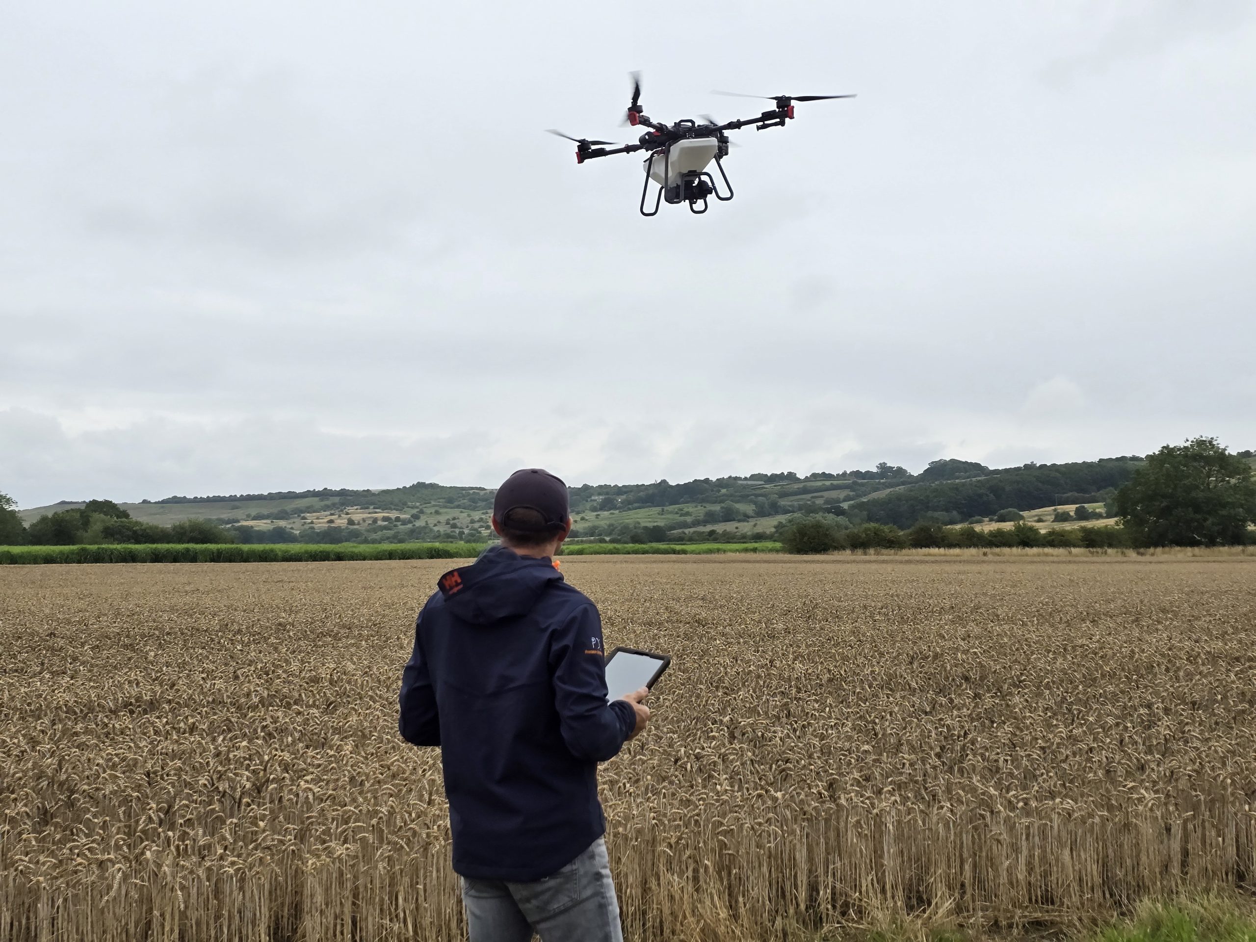drones seeding cover crops